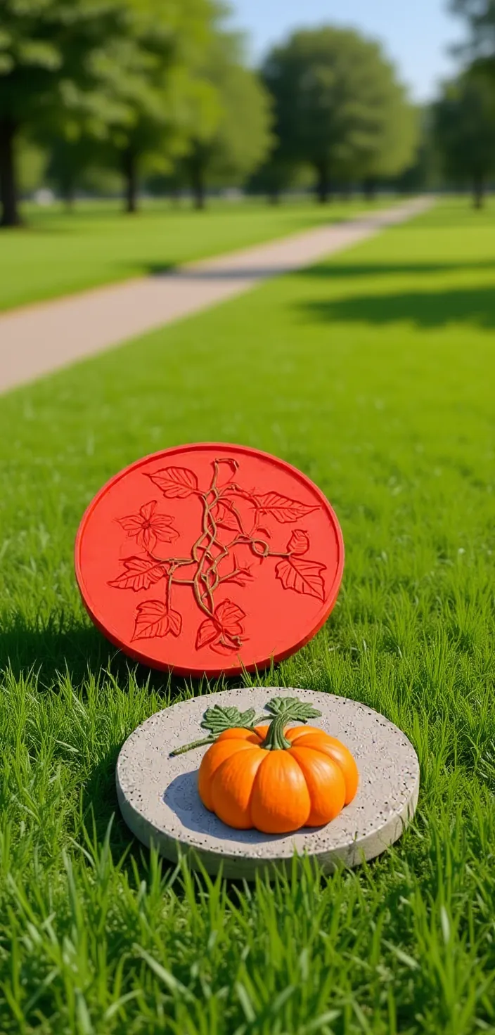 Pumpkin Stepping Stone